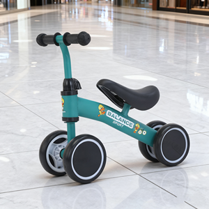 Trottinette d'équilibre <span class=keywords><strong>pour</strong></span> enfants à 4 roues de 6 pouces sans <span class=keywords><strong>batterie</strong></span>, jouet de glisse sécurisé <span class=keywords><strong>pour</strong></span> enfants de 3 à 6 ans - Product Image 4