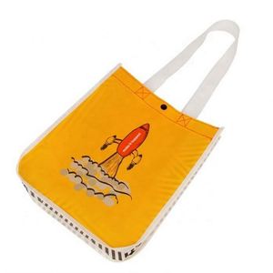 ถุงช้อปปิ้งแบบพับได้ ผลิตจากผ้า PP เคลือบอย่างดี รักษ์โลก ใช้ซ้ำได้ - Product Image 6