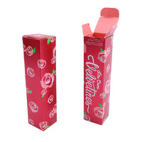 Baume à Lèvres de Marque Privée avec Logo Personnalisé Imprimé Design Boîtes d'Emballage de Laminage Brillant pour Rouge à Lèvres