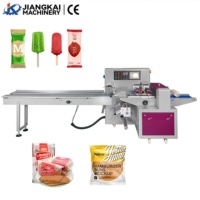 Automatische Horizontale Verpackungsmaschine für Snacks, Kekse, Waffeln und Sandwich-Biskuits mit Kissenverpackung