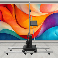 Impresora de Pared Vertical 3D, Impresora de Inyección de Tinta, Cabezal de Impresión Epson I3200, Tinta CMYK para Decoración de Paredes