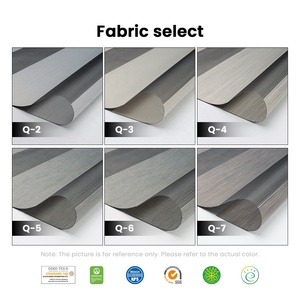 Rèm Ngựa Vằn Có Động Cơ Hai Lớp Bằng Polyester Điều Khiển Từ Xa WiFi Google Tuya Chất Lượng Cao Dùng Cho Cửa Sổ - Product Image 5