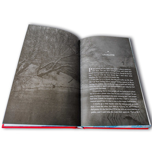 Libros de tapa dura románticos de lujo Premium personalizados Edición especial Gilding Edge Fiction Impresión y publicación de novelas - Product Image 2