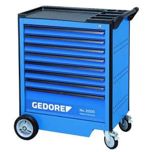 GEDORE - 2003554 Chariot à outils avec 8 tiroirs 985x875x606mm - EAN 4010886877784 ROLLING WORKSHOPS ROLLER CABINETS - Product Image 1