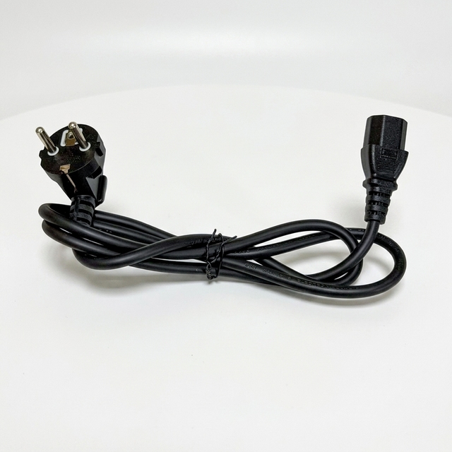 Customized European 3 Pin Power Cord Extension Cord,Pure Copper Conductor with PVC Insulation, Flame Retardant H05VV-F Cable