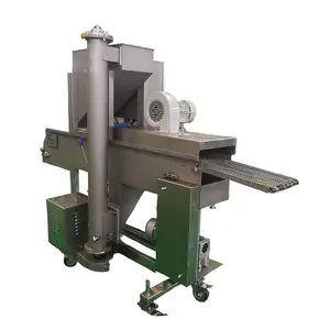 फैक्टरी मूल्य उद्योग स्वत: तिल रोटी टुकड़ों कोटिंग मशीन के लिए मांस पैटी पट्टिका Tempura