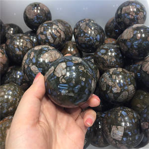 Boules de cristal de <span class=keywords><strong>glaucophane</strong></span> polies en gros, sphère de guérison pour la décoration - Product Image 4