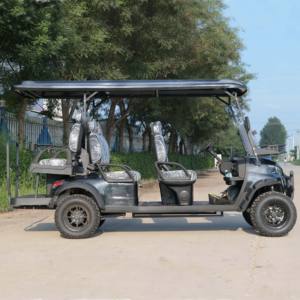Chariots <span class=keywords><strong>de</strong></span> golf électriques 6 places 60V tout-terrain confortables à vendre - Product Image 5
