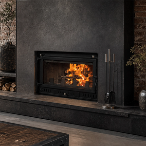 Chimenea <span class=keywords><strong>de</strong></span> Hierro Fundido Independiente <span class=keywords><strong>de</strong></span> Alta Potencia, Directo <span class=keywords><strong>de</strong></span> Fábrica, Calentador <span class=keywords><strong>de</strong></span> <span class=keywords><strong>Leña</strong></span> para Interiores, para Sala <span class=keywords><strong>de</strong></span> Estar y <span class=keywords><strong>Cocina</strong></span>, Diseño Tradicional - Product Image 1