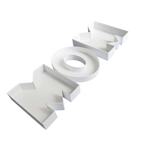 <span class=keywords><strong>Caja</strong></span> <span class=keywords><strong>de</strong></span> cartón rellenable <span class=keywords><strong>con</strong></span> forma <span class=keywords><strong>de</strong></span> letra para madre, regalo para el día <span class=keywords><strong>de</strong></span> la madre - Product Image 3