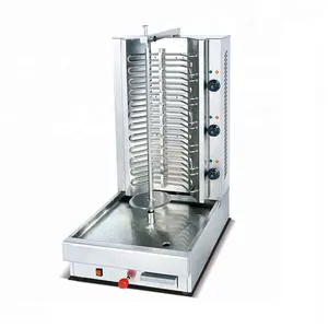 Gas LPG Commercial Automatic Shawarma Grill Chicken Kebab Maker For Sale