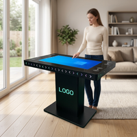 Mesa Interactiva LCD Multitáctil de 43 Pulgadas con Android, Pantalla Digital Inteligente para Cafeterías, Juegos, Publicidad en Restaurantes y Hoteles