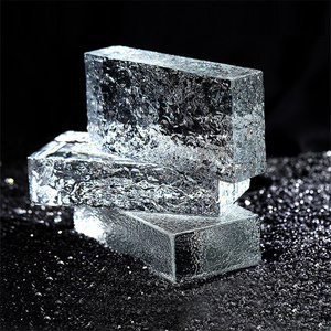 Tùy Chỉnh Siêu Trắng Thủy Tinh Gạch Pha Lê Gạch Phân Vùng Tường Ice Pha Lê Mô Hình Quảng Trường Trong Suốt - Product Image 5