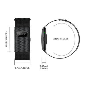 Pulseras inteligentes DF NEW M09 MAX IP68 a prueba de agua, monitor de frecuencia cardíaca, recordatorio de llamadas entrantes, monitorización de oxígeno en sangre y sueño, batería de 180 mAh - Product Image 5