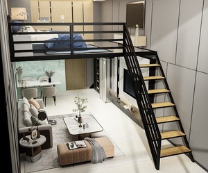 Estanterías Apilables de Acero Inoxidable de Lujo para Hoteles, de 2 Niveles, Multinivel, Decorativas, para Almacenamiento de Carga, Resistentes a la Corrosión - Product Image 2