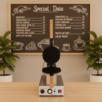 Nouvelle machine commerciale de gaufre de bulle d'oeuf