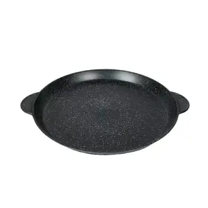 15 "למות יצוק אלומיניום כל תכליתי פאן Nonstick מחבת פאייה תנור בטוח שמן משלוח כלי בישול פיצה פאן