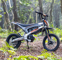 Expédition UE Livraison 3-7 jours Vélo de montagne électrique Kukirin X1 personnalisé pour adultes avec moteur central 2000W, batterie lithium et freins à disque pour l'aventure