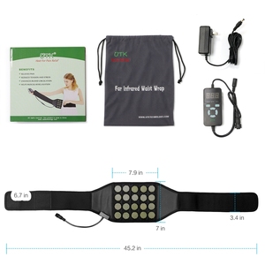 Far Infrared Therapy Infrared <strong>Heating</strong> Waist Wraps Infrared <strong>Heating</strong> <strong>Pad</strong> <strong>for</strong> <strong>Back</strong> <strong>Pain</strong> - Product Image 3
