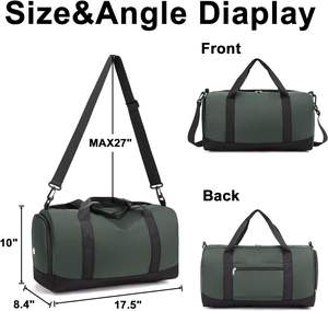 Sac à dos de voyage pour maman, tendance, en cuir vegan PU brun de haute qualité, grande capacité, pour l'organisation, échantillon gratuit - Product Image 6