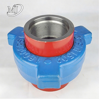 API 6A Fig. 1502 Raccord à marteau 2" 3" 4" Haute pression 15000 PSI Weco Acier forgé Soudé/fileté NPT