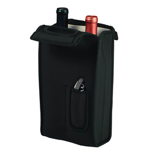 Fabricantes hechos a medida 2 bolsas de una pieza para botellas de cerveza, juegos de aislamiento de agua embotellada - Product Image 2