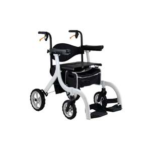 RAfu RF5406A Rollator pour adulte Siège de marcheur 4 roues léger certifié CE Capacité de 110kg Frein à traction linéaire - Product Image 1