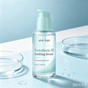 Soin de la peau avancé, sérum pour le visage apaisant et hydratant à la pantothenine B5, 5 ml, utilisation de jour, pour tous types de peau, marque privée - Product Image 6