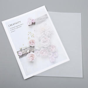 पदोन्नति के लिए फ्लैश स्टांप निर्माण के लिए फ्लैश स्टैम्प बनाने के लिए सल्फ्यूरिक एसिड के साथ लेपित डबल पक्षीय सफेद पारदर्शी ट्रेसिंग पेपर - Product Image 1