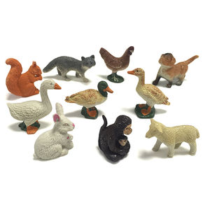 Juguete educativo Unisex En71 certificado, modelo de Animal de barro de cristal simulado de alta calidad para 2-4 años, hecho de plástico duradero - Product Image 5