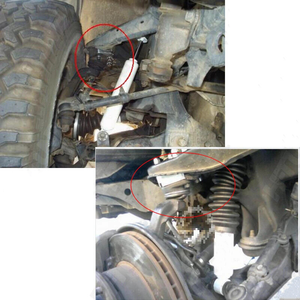 Kit de levage avant YORGA 2 pouces compatible avec les pièces de suspension 1984-1995 4Runner Pickup IFS 2WD et 4WD - Product Image 3