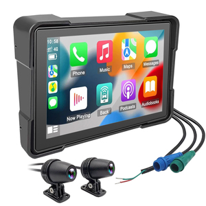 Moniteur Tactile Moto 5 Pouces Sans Fil <span class=keywords><strong>Android</strong></span> <span class=keywords><strong>Auto</strong></span> Carplay Navigation Caméra Embarquée - Product Image 1