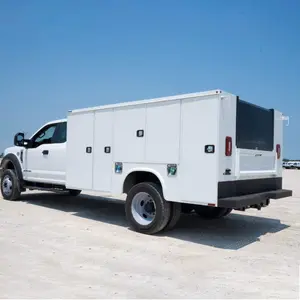 2024 Ecocampor Mobile Automotive Standard Steel Service Truck Bodies Caravan Canopy With Adjustable Compartment Shelving