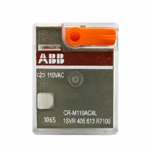 Miniatur relay Plug-in CR-M110AC4L abb baru 110V CR-M110AC4L pengiriman cepat