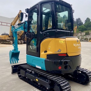 รถขุดขนาดเล็ก Kubota U30 มือสอง 3 ตัน แบบ Zero Tail Swing พร้อมรางยาง สำหรับงานก่อสร้างและวิศวกรรมเทศบาล - Product Image 1