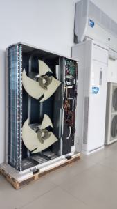 เครื่องปรับอากาศแบบตั้งพื้นสามหัว ขนาด 10001-12000 บีทียู ระบบทำความเย็นอย่างเดียว ใช้สารทำความเย็น R32 ประหยัดพลังงาน เหมาะสำหรับบ้านและโรงแรม - Product Image 6
