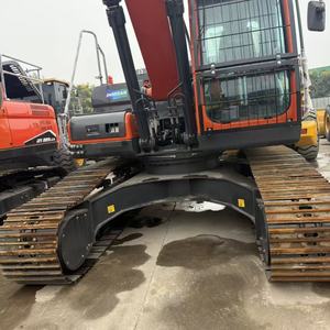 Excavadora de cadenas Doosan DX225LCA usada de 22 toneladas, original de Corea, de segunda mano, para trabajos pesados, excavadora Doosan para construcción de carreteras. - Product Image 4