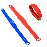 Bracelet Rfid Uhf Étanche Réglable Paiement Sans Cash Nfc Smart Bracelet 13.56mhz QR Bracelets En Silicone