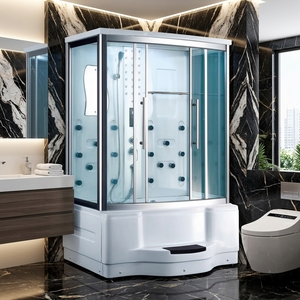 <span class=keywords><strong>Cabina</strong></span> <span class=keywords><strong>Doccia</strong></span> per Adulti <span class=keywords><strong>con</strong></span> Bagno Turco e <span class=keywords><strong>Vasca</strong></span> Idromassaggio - Product Image 6