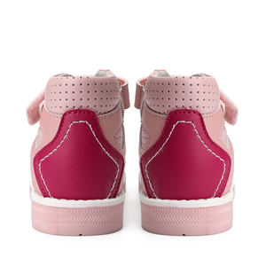 Sandales orthopédiques d'été Princepard roses à bout ouvert <span class=keywords><strong>pour</strong></span> filles, respirantes avec semelles orthopédiques, sandales bébé tendance - Product Image 5