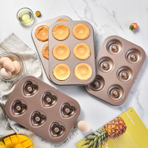 Stampo per Muffin in acciaio inossidabile a 6 fori per uso domestico - Product Image 2