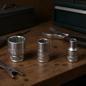 Llave de Tubo Poligonal Fervi, Serie Normal, 12 Puntas, Acero al Cromo Vanadio - Product Image 3