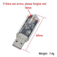 Module de transmission de données sans fil 2,4 GHz NRF24L01, version améliorée TTL NRF24L01 USB NRF24L01+ 2,4G