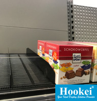 Poussoir de présentation pour réfrigérateur à boissons Hookei, à ressort à bille par gravité, pour canettes de soda et bouteilles