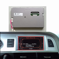Layar LCD Monitor navigasi asli untuk Audi A4 A6 A8 Q7 MMI 2G High becbecker BE9399