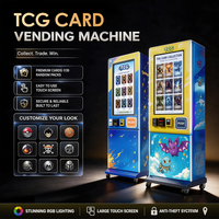 Distributeur automatique mural de cartes à collectionner compatible CNUS SDK pour les magasins de cartes, les détaillants de loisirs, les distributeurs et les opérateurs de distributeurs automatiques