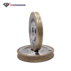 Meule diamantée en PE à bord rond <span class=keywords><strong>de</strong></span> haute qualité, meule diamantée pour le polissage des bords <span class=keywords><strong>de</strong></span> verre, meule diamantée pour machine à chanfreiner le verre - Product Image 3