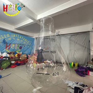 Thiết kế mới <span class=keywords><strong>Inflatable</strong></span> chai thủy tinh <span class=keywords><strong>Inflatable</strong></span> hình nón chai cho phòng thí nghiệm trang trí - Product Image 3
