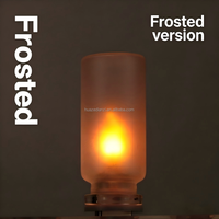 Lumière ambiante LED créative USB 5V à flamme dynamique réaliste, pour l'éclairage nocturne, l'ambiance automobile et domestique.