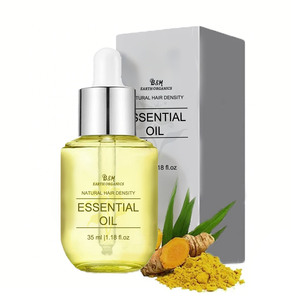 Cuidado orgánico Etiqueta privada Suero para el crecimiento del cabello Tratamiento para el cuero cabelludo Aceite de Romero - Product Image 3